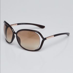 *LIKE NEW* TOM FORD Raquel Brown Sunglasses with Case